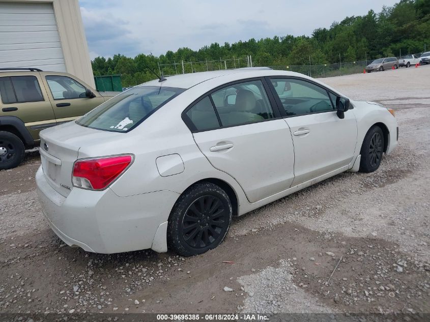 2012 Subaru Impreza 2.0I VIN: JF1GJAA66CH005798 Lot: 39695385