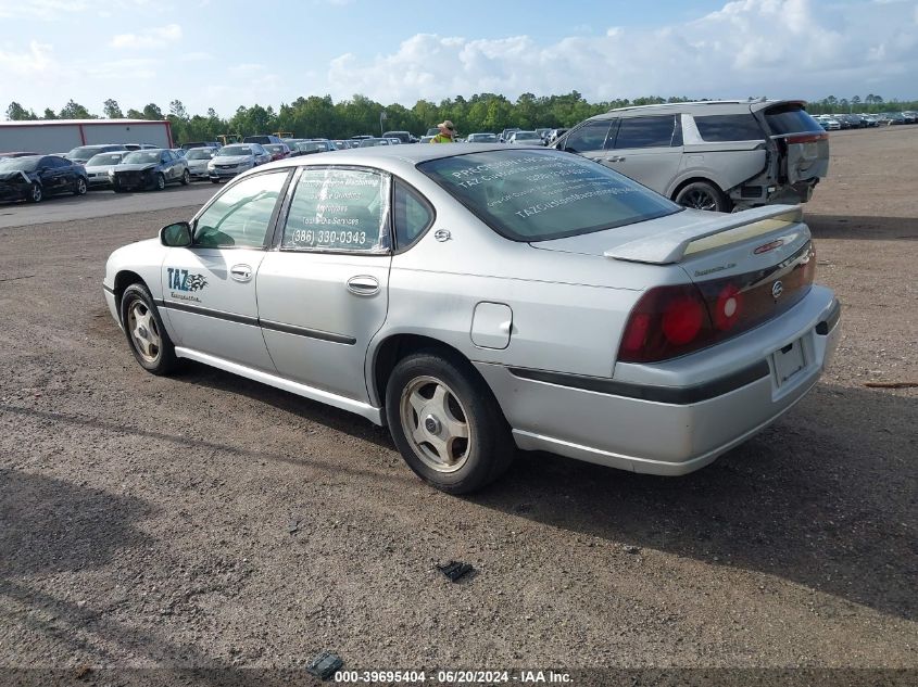 2G1WH55K5Y9123930 | 2000 CHEVROLET IMPALA