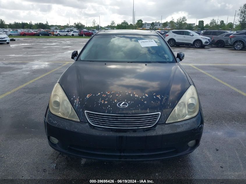 2005 Lexus Es 330 VIN: JTHBA30G555082997 Lot: 39695426