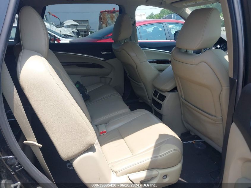 2017 Acura Mdx VIN: 5FRYD4H31HB010514 Lot: 39695428