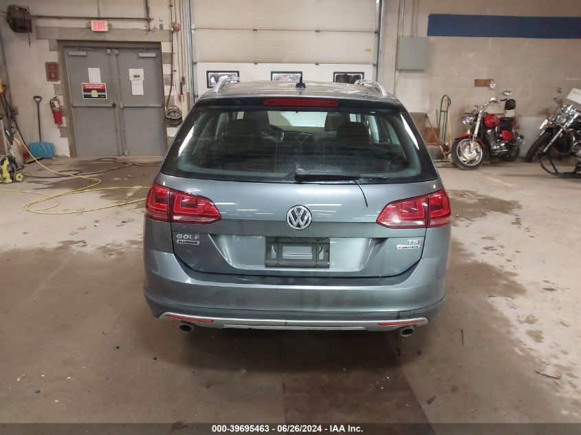 2017 Volkswagen Golf Alltrack Tsi S/Tsi Se/Tsi Sel VIN: 3VWH17AU5HM508612 Lot: 39695463