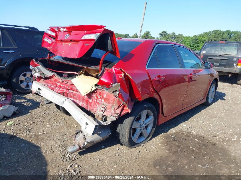 2012 Toyota Camry Se VIN: 4T1BF1FK1CU560270 Lot: 39695464