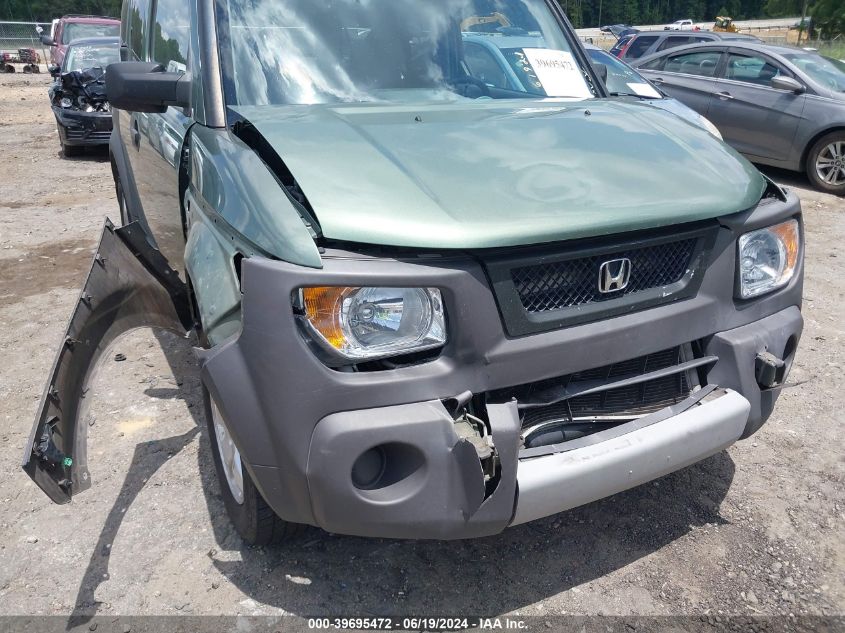 2003 Honda Element Ex VIN: 5J6YH275X3L030399 Lot: 39695472