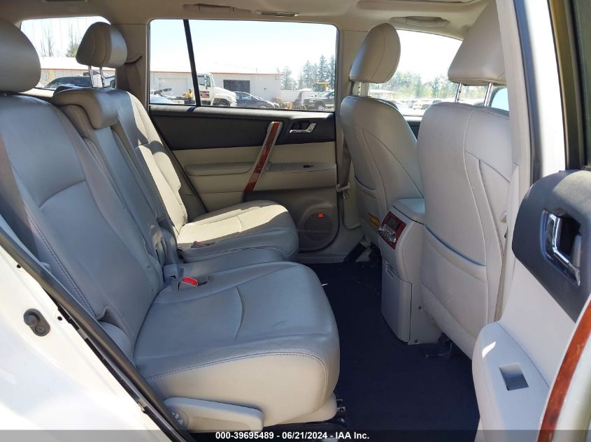 2011 Toyota Highlander Limited V6 VIN: 5TDYK3EHXBS036288 Lot: 39695489