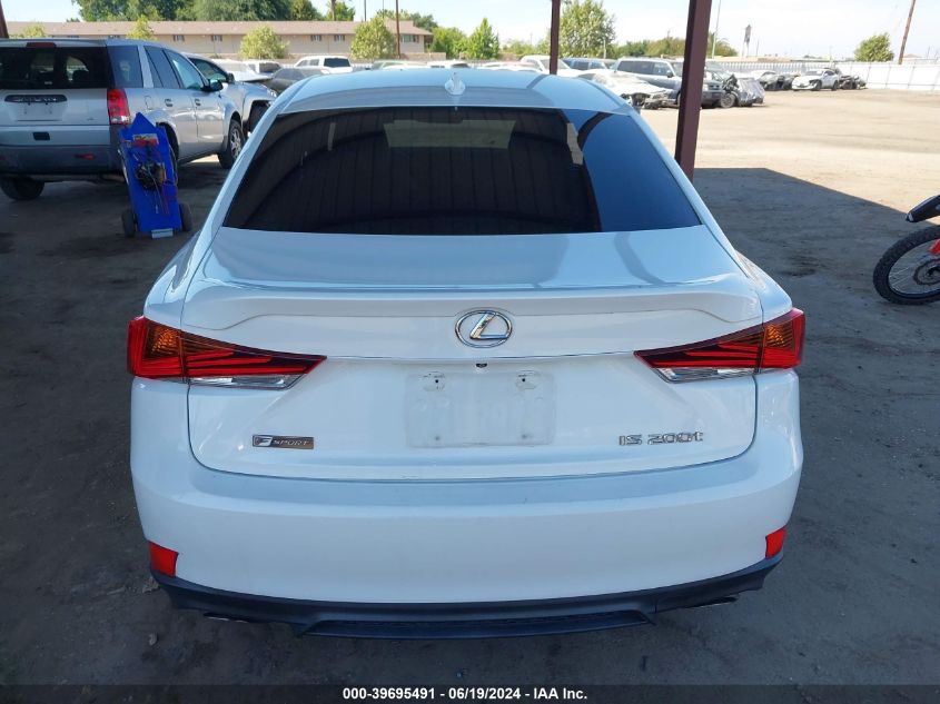 2017 Lexus Is 200T VIN: JTHBA1D25H5049876 Lot: 39695491