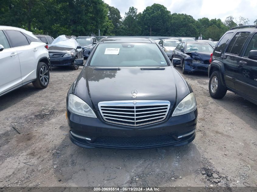 2013 Mercedes-Benz S 550 VIN: WDDNG7DB6DA519887 Lot: 39695514