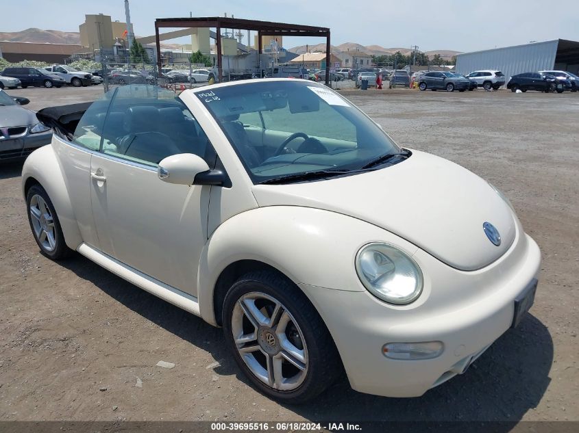 2005 Volkswagen New Beetle Gls 1.8T VIN: 3VWCD31Y05M305328 Lot: 39695516