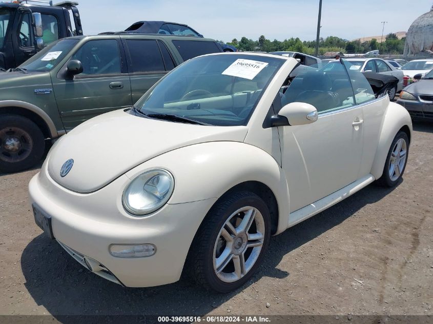 2005 Volkswagen New Beetle Gls 1.8T VIN: 3VWCD31Y05M305328 Lot: 39695516