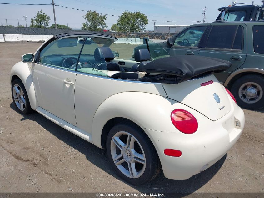 2005 Volkswagen New Beetle Gls 1.8T VIN: 3VWCD31Y05M305328 Lot: 39695516