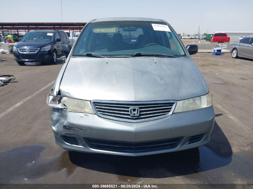 2000 Honda Odyssey Lx VIN: 2HKRL1852YH545975 Lot: 39695521