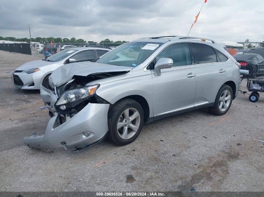 2012 Lexus Rx 350 VIN: 2T2BK1BA2CC139731 Lot: 39695526