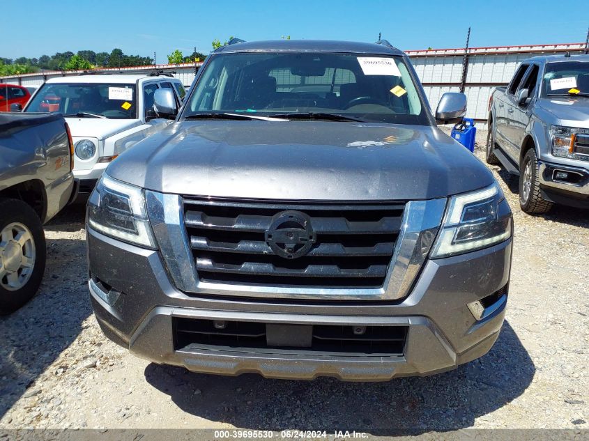 2021 Nissan Armada Platinum 4Wd VIN: JN8AY2CD8M9661434 Lot: 39695530