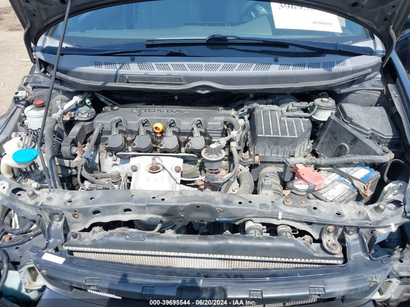 2008 Honda Civic Lx VIN: 1HGFA16548L102722 Lot: 39695544