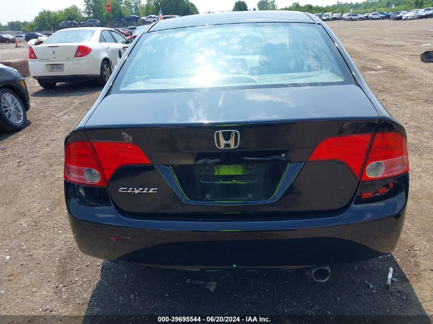 2008 Honda Civic Lx VIN: 1HGFA16548L102722 Lot: 39695544