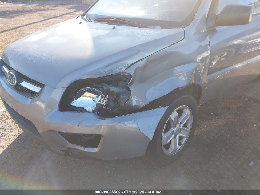 2009 Kia Sportage Lx V6 VIN: KNDJE723897622761 Lot: 39695562