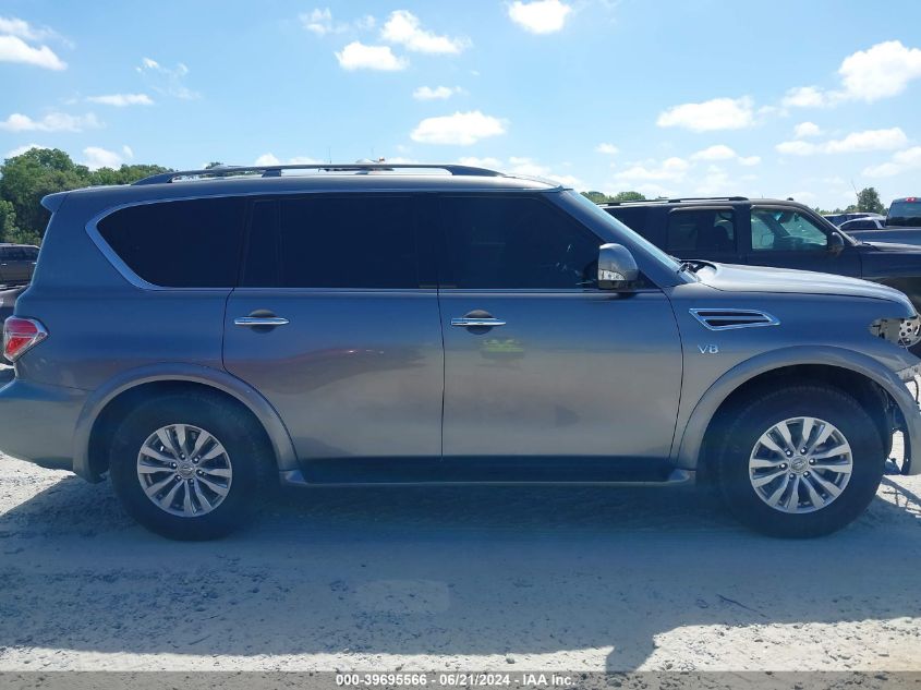 2018 Nissan Armada Sv/Sl/Platinum VIN: JN8AY2ND8J9055849 Lot: 39695566