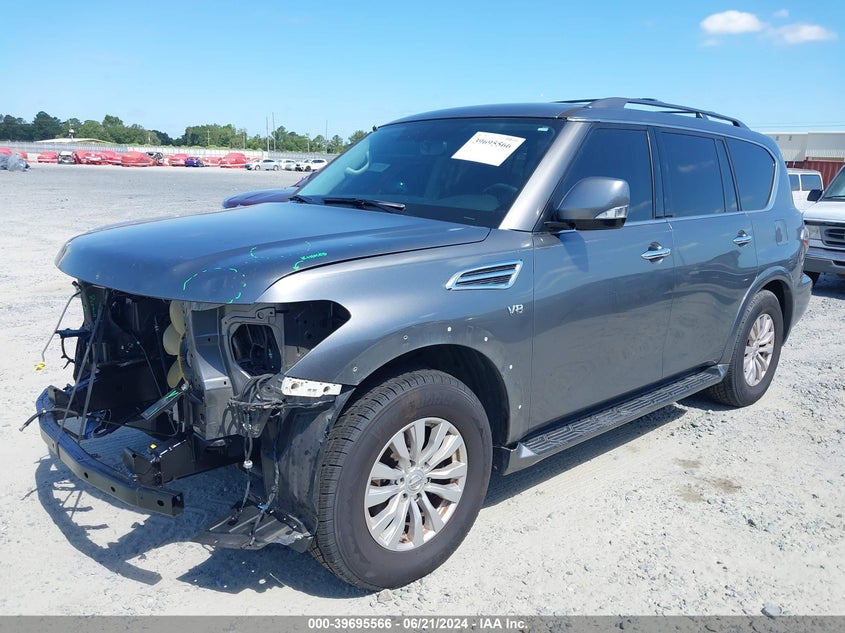 2018 Nissan Armada Sv/Sl/Platinum VIN: JN8AY2ND8J9055849 Lot: 39695566