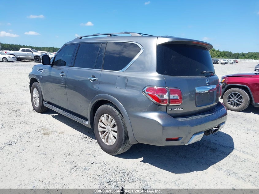 2018 Nissan Armada Sv/Sl/Platinum VIN: JN8AY2ND8J9055849 Lot: 39695566