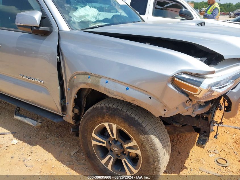 2018 Toyota Tacoma Dbl Cab/Sr5/Trd Sport/Or VIN: 5TFDZ5BN7JX038332 Lot: 39695608