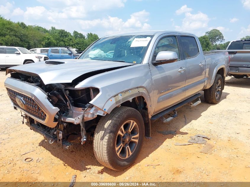 2018 Toyota Tacoma Dbl Cab/Sr5/Trd Sport/Or VIN: 5TFDZ5BN7JX038332 Lot: 39695608