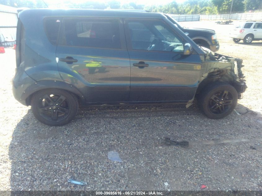 2011 Kia Soul + VIN: KNDJT2A25B7256443 Lot: 39695616