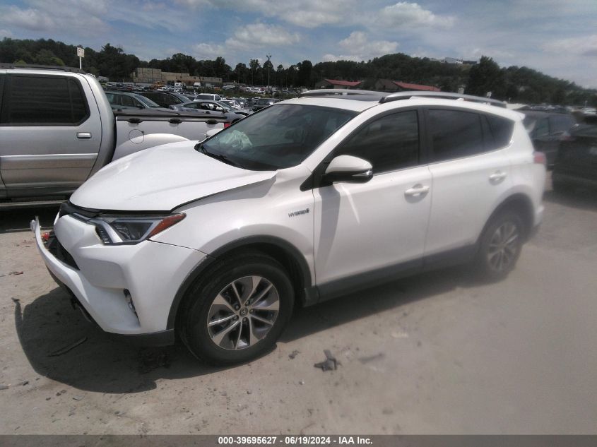 2017 Toyota Rav4 Hybrid Xle VIN: JTMRJREVXHD099122 Lot: 39695627