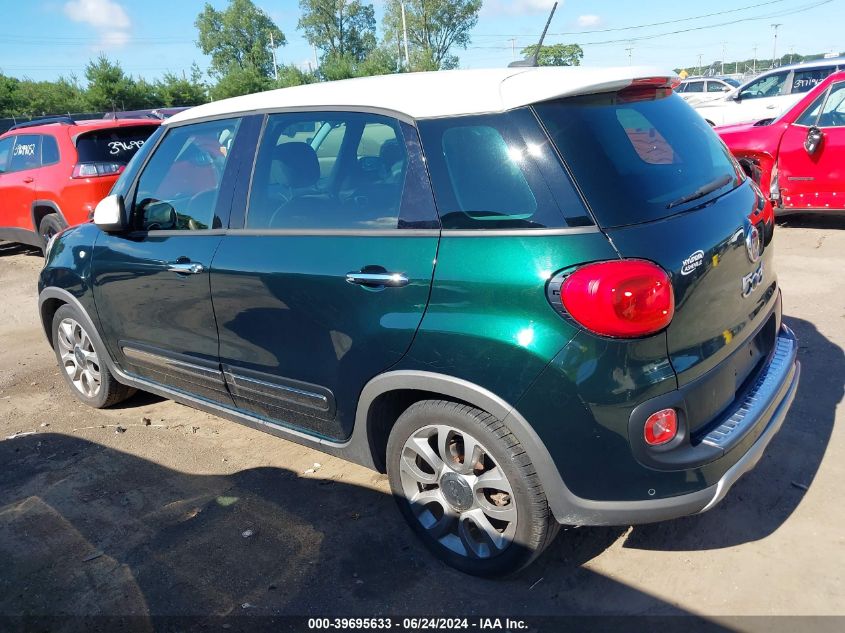 2016 Fiat 500L Trekking VIN: ZFBCFADH0GZ037897 Lot: 39695633