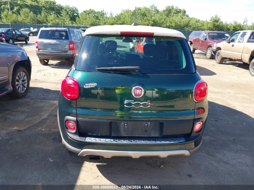 2016 Fiat 500L Trekking VIN: ZFBCFADH0GZ037897 Lot: 39695633