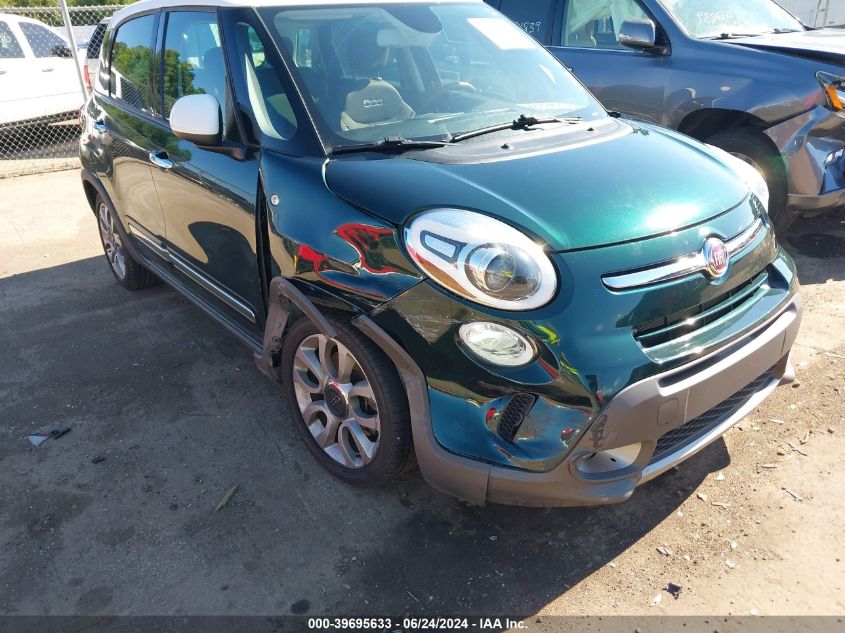 2016 Fiat 500L Trekking VIN: ZFBCFADH0GZ037897 Lot: 39695633