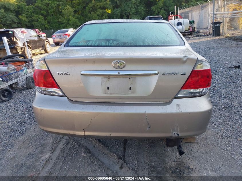 2005 Toyota Camry Le VIN: 4T1BE32K95U582962 Lot: 39695646
