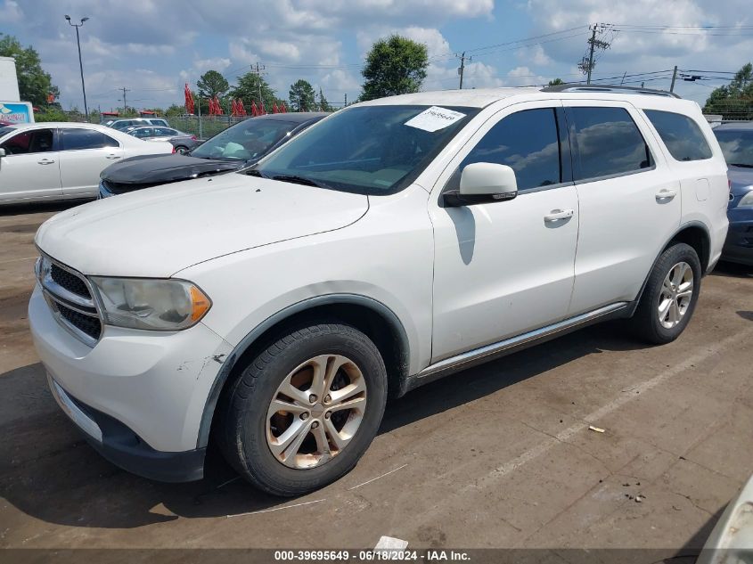 2012 Dodge Durango Crew VIN: 1C4RDHDG7CC204637 Lot: 39695649