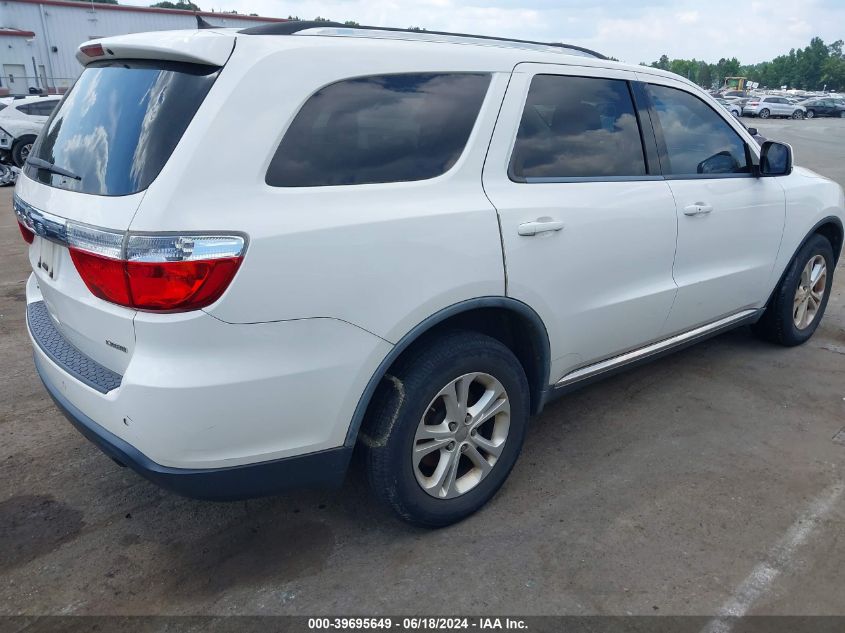 2012 Dodge Durango Crew VIN: 1C4RDHDG7CC204637 Lot: 39695649