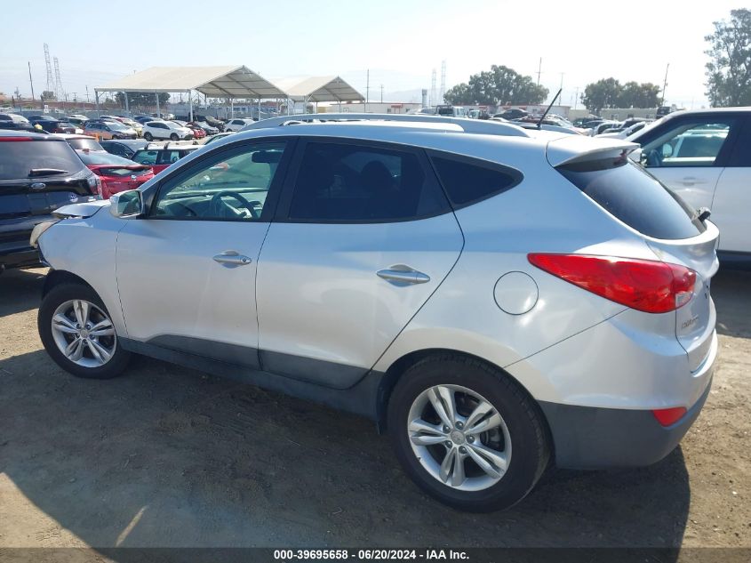 2013 Hyundai Tucson Gls/Limited VIN: KM8JUCAC5DU738311 Lot: 39695658