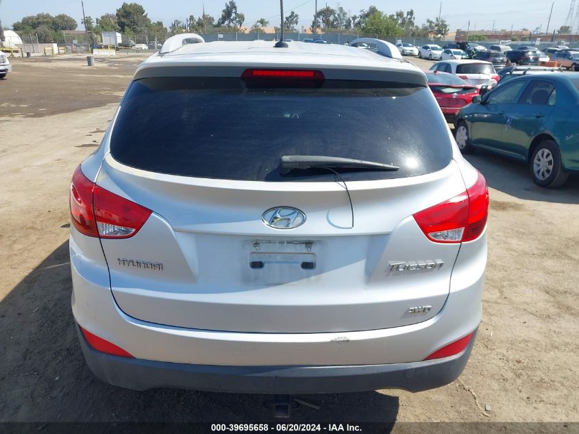 2013 Hyundai Tucson Gls/Limited VIN: KM8JUCAC5DU738311 Lot: 39695658