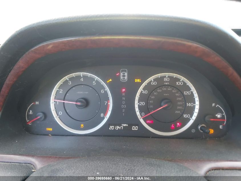 2011 Honda Accord Lxp VIN: 1HGCP2F43BA018781 Lot: 39695660