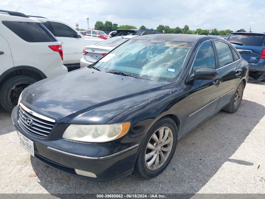 2006 Hyundai Azera Limited/Se VIN: KMHFC46F56A101165 Lot: 39695662