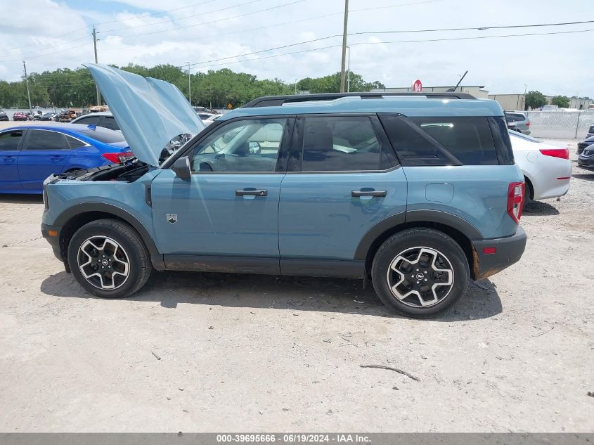 2022 Ford Bronco Sport Big Bend VIN: 3FMCR9B67NRD43173 Lot: 39695666