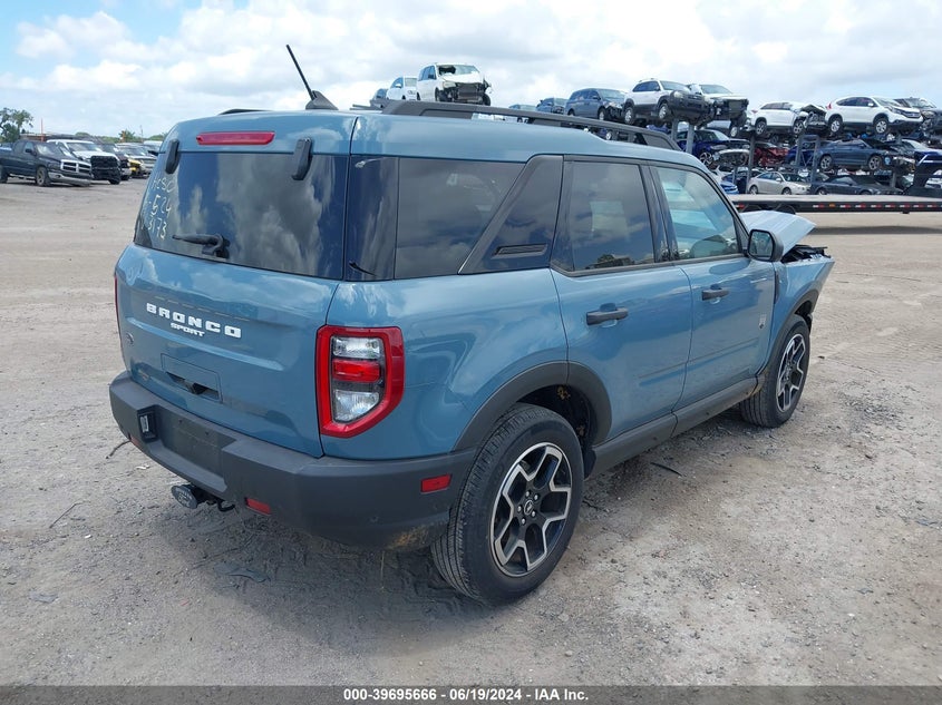 2022 Ford Bronco Sport Big Bend VIN: 3FMCR9B67NRD43173 Lot: 39695666