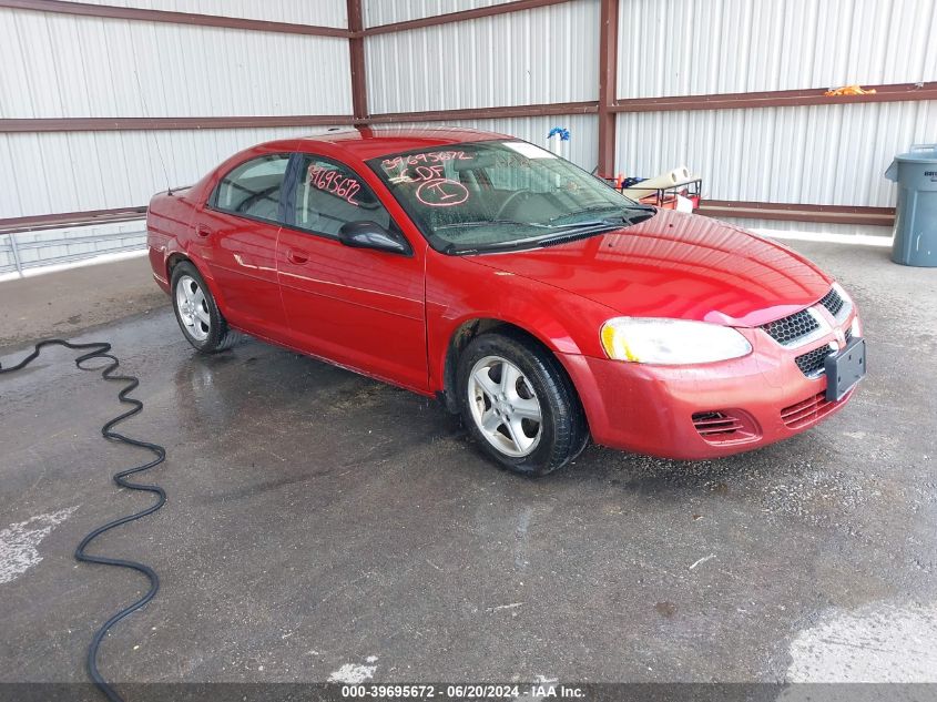 2006 Dodge Stratus Sxt VIN: 1B3EL46X36N206662 Lot: 39695672