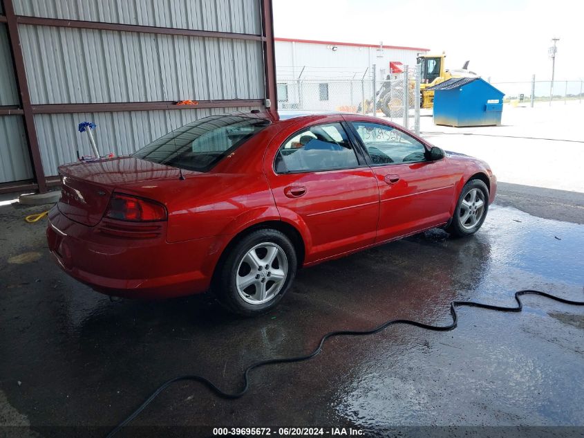 2006 Dodge Stratus Sxt VIN: 1B3EL46X36N206662 Lot: 39695672