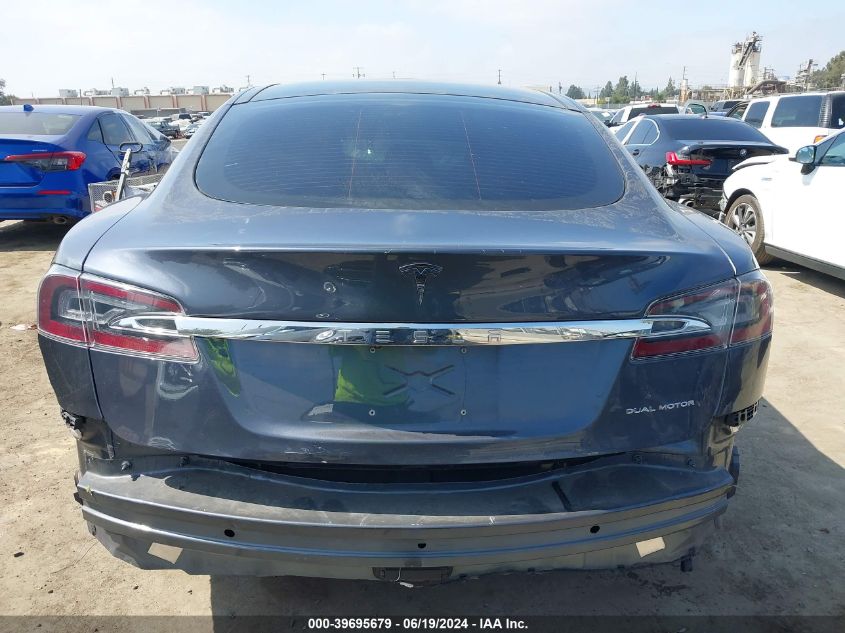 2016 Tesla Model S 60D/70D/75D/85D/90D VIN: 5YJSA1E24GF170721 Lot: 39695679