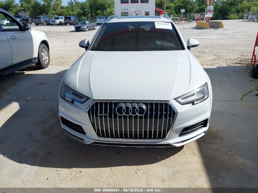 2018 Audi A4 Allroad Premium Plus VIN: WA18NAF49JA045836 Lot: 39695681