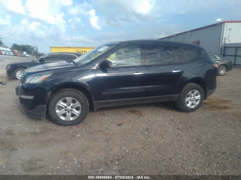 2017 Chevrolet Traverse Ls VIN: 1GNKRFED5HJ285952 Lot: 39695684