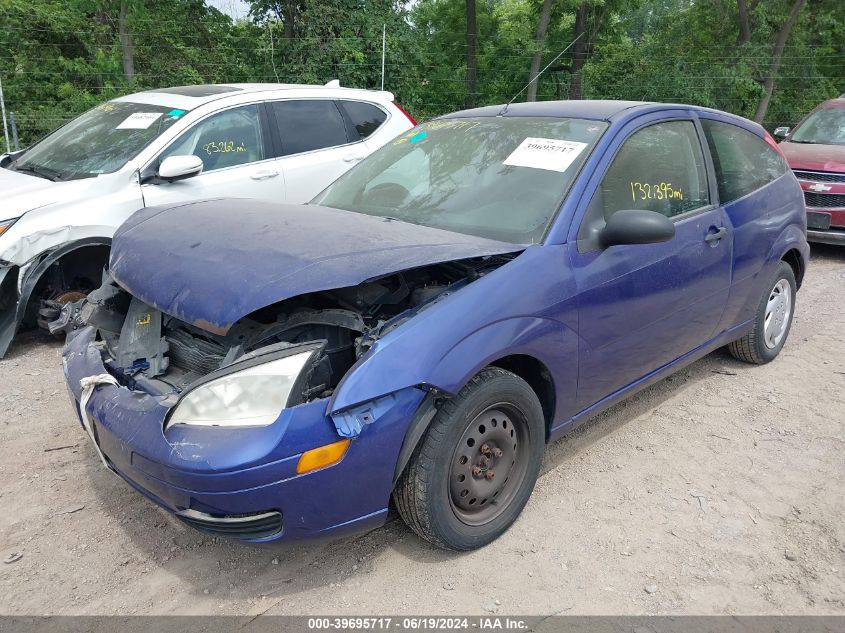 2006 Ford Focus Zx3 VIN: 1FAFP31NX6W171254 Lot: 39695717