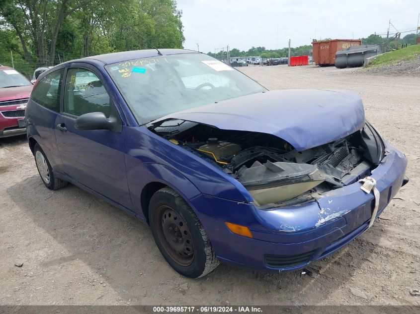 2006 Ford Focus Zx3 VIN: 1FAFP31NX6W171254 Lot: 39695717