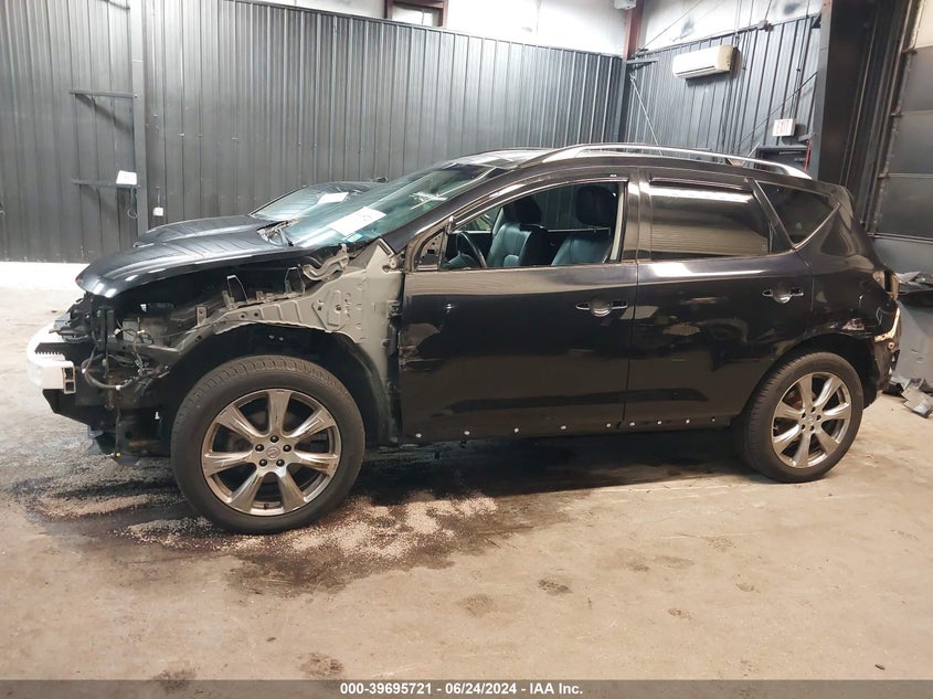 2012 Nissan Murano Le VIN: JN8AZ1MW2CW209552 Lot: 39695721
