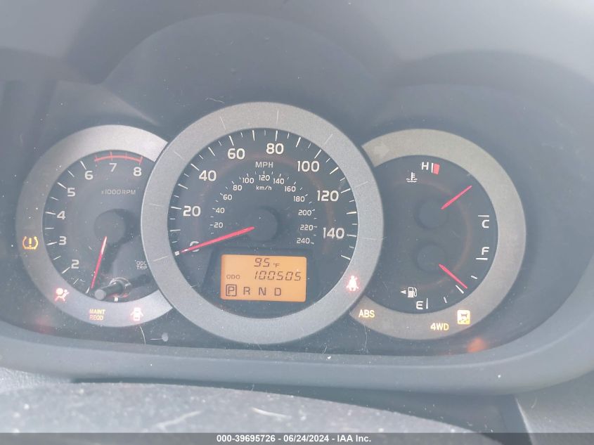 2011 Toyota Rav4 Sport V6 VIN: JTMRK4DV3B5101960 Lot: 39695726