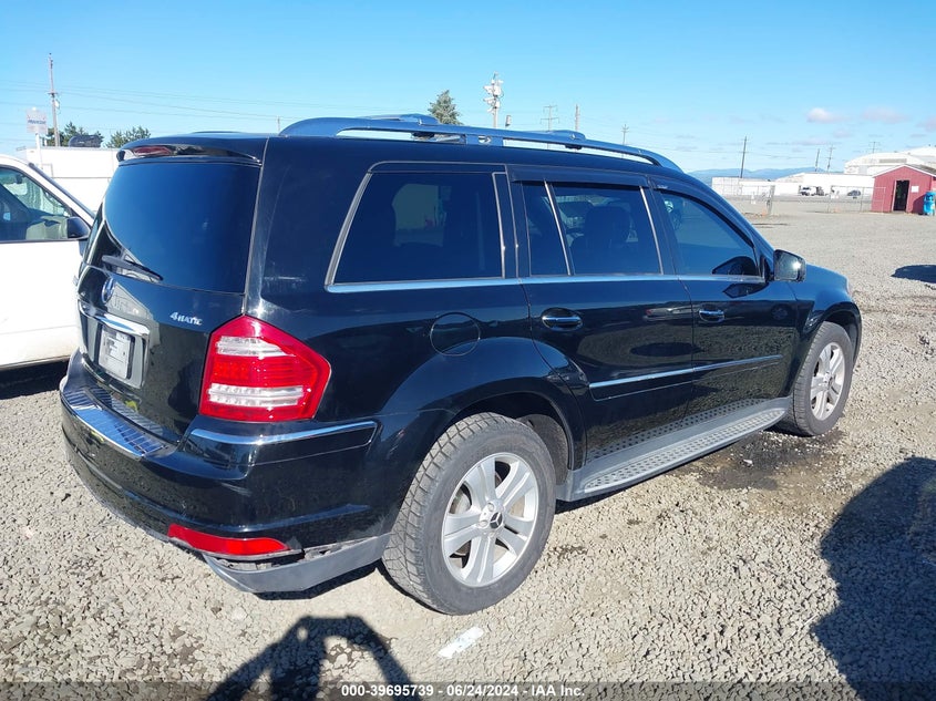 2012 Mercedes-Benz Gl 450 4Matic VIN: 4JGBF7BE0CA772002 Lot: 39695739