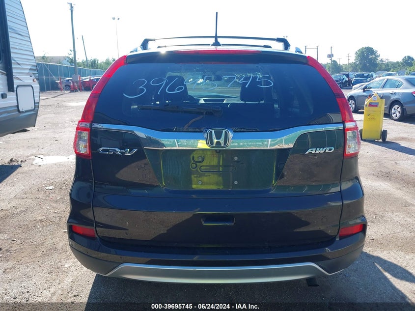 2015 HONDA CR-V EXL - 5J6RM4H77FL112347