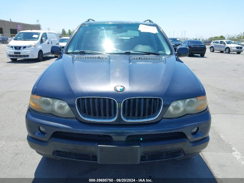 2006 BMW X5 3.0I VIN: 5UXFA13526LY28609 Lot: 39695750